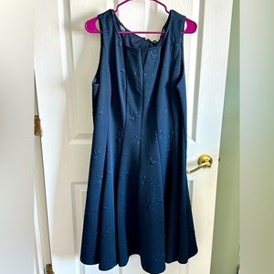 Navy blue dress